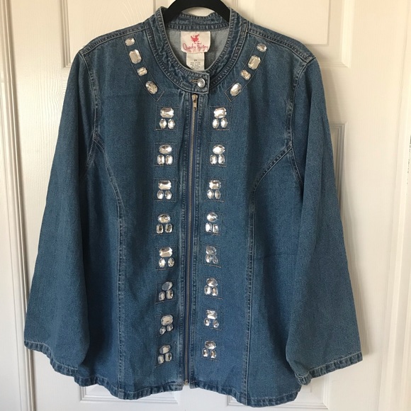 Quacker Factory Jackets & Coats Quacker Factory Jean Jacket